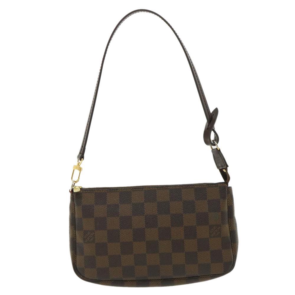 LOUIS VUITTON Damier Ebene Pochette Accessoires Pouch N41206 LV Auth jk832 - Picture 13 of 16